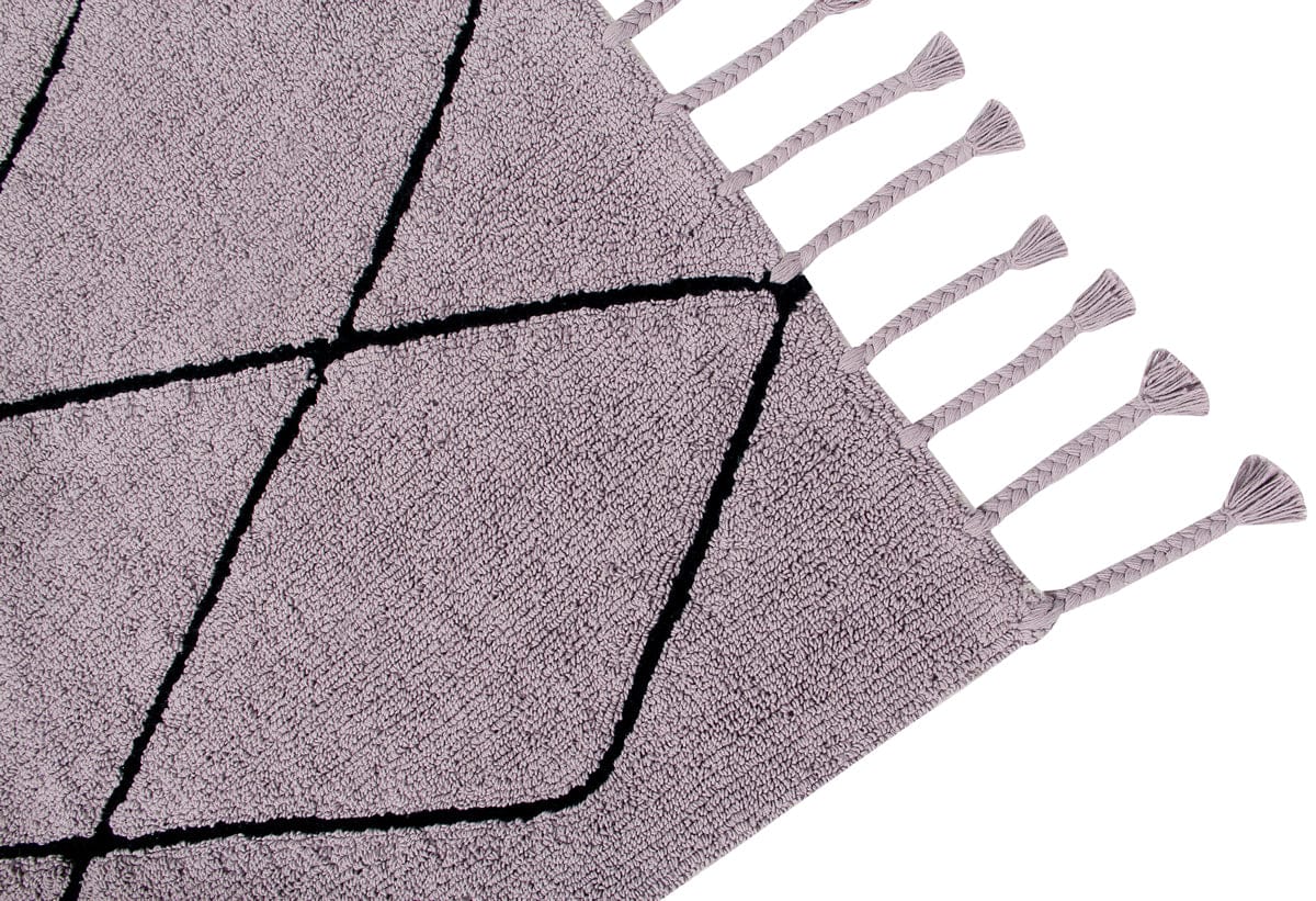 Lorena Canals Bereber Rug - Wood Rose (4' 7'' x 6' 7'') - C-BER-WOOD