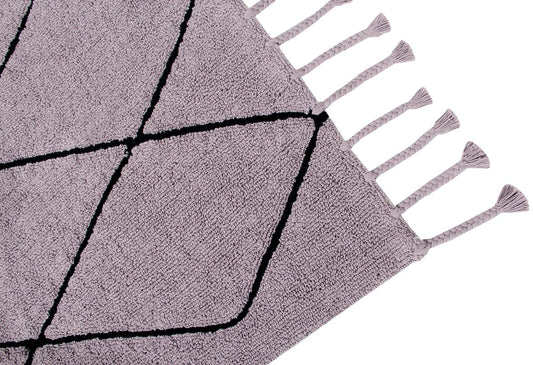 Lorena Canals Bereber Rug - Wood Rose (4' 7'' x 6' 7'') - C-BER-WOOD