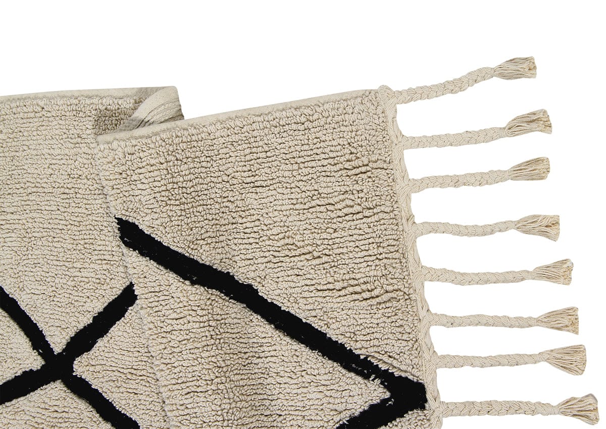 Lorena Canals Bereber Runner - Beige (2' 6" x 7' 6") - C-BW-BE-BEIGE-P