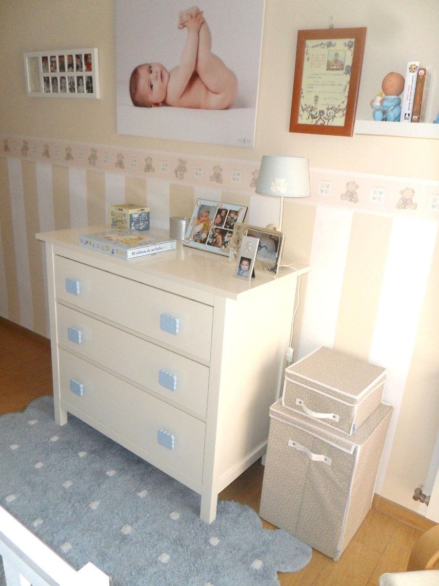 Lorena Canals Biscuit Rug - Blue (4' x 5' 3") - C-77772