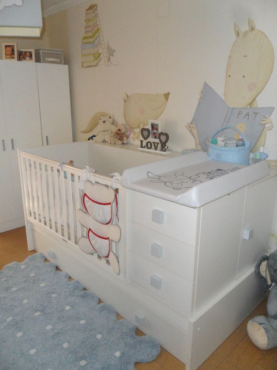 Lorena Canals Biscuit Rug - Blue (4' x 5' 3") - C-77772