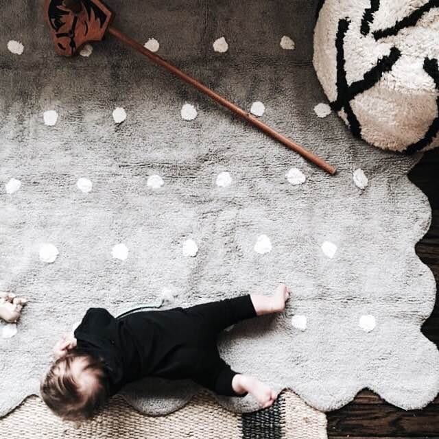 Lorena Canals Biscuit Rug - Grey (4' x 5' 3") - C-77775