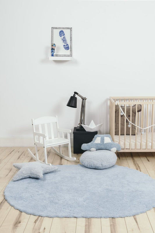 Lorena Canals Blonda Rug - Blue (4' x 5' 3") - C-33302