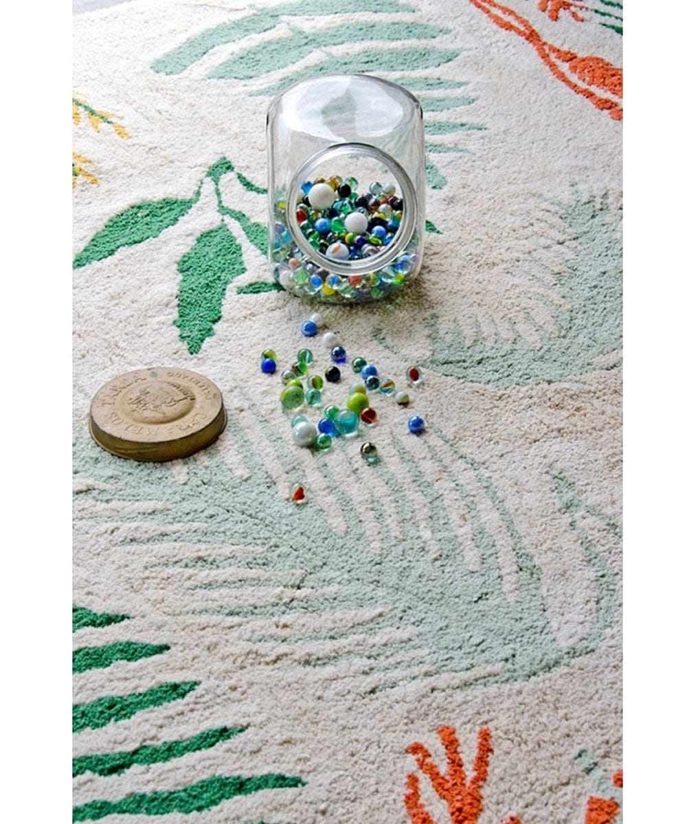 Lorena Canals Botanic Plants Rug (4' 7'' x 6' 7'') - C-BOTANIC