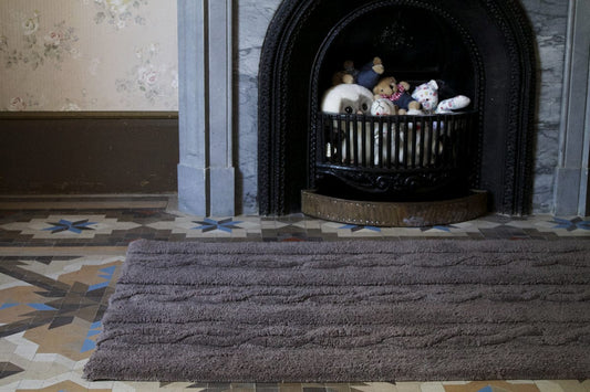 Lorena Canals Braids Rug - Dark Grey (4' x 5' 3") - C-TR-DG