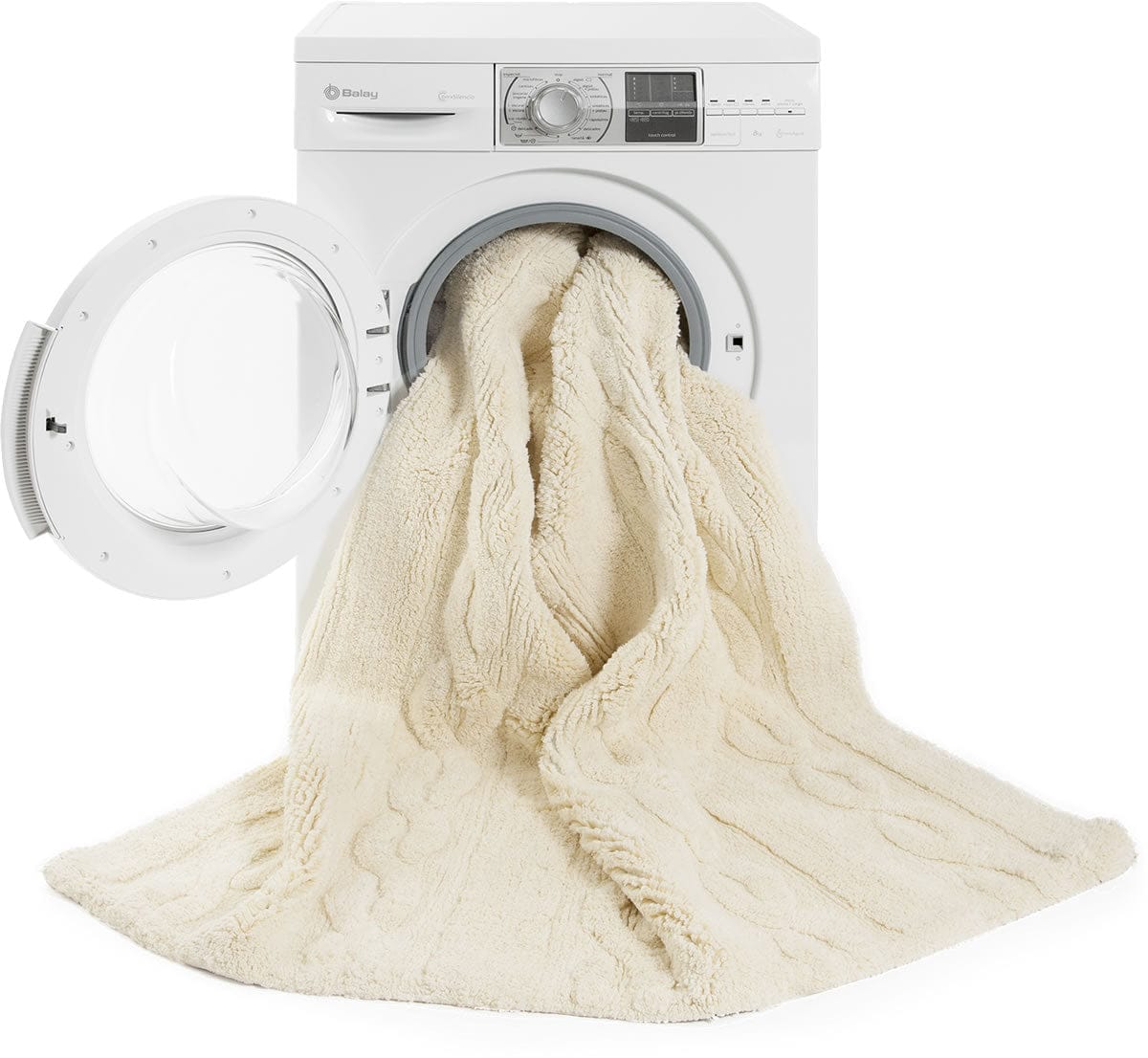 Lorena Canals Braids Rug - Vanilla (2' 6" x 4') - C-TR-V-S