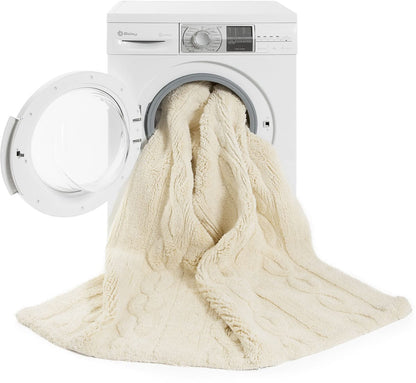 Lorena Canals Braids Rug - Vanilla (4' x 5' 3") - C-TR-V