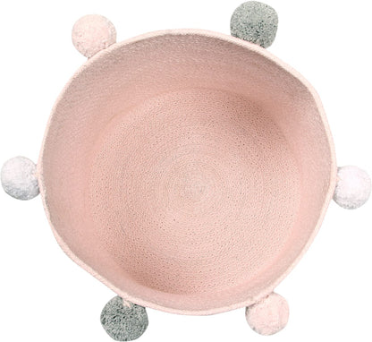Lorena Canals Bubbly Basket - Pink - BSK-BUBBLY-PINK