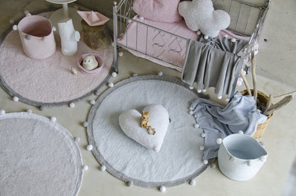 Lorena Canals Bubbly Basket - Pink - BSK-BUBBLY-PINK