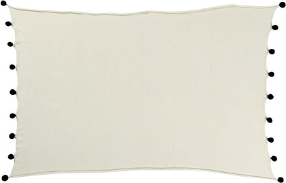 Lorena Canals Bubbly Blanket - Natural/Black (4' x 6') - BLC-NAT-BLACK