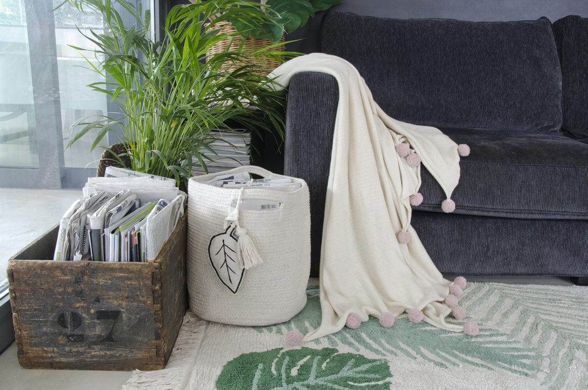 Lorena Canals Bubbly Blanket - Natural/Nude (4' x 6') - BLC-NAT-NUDE