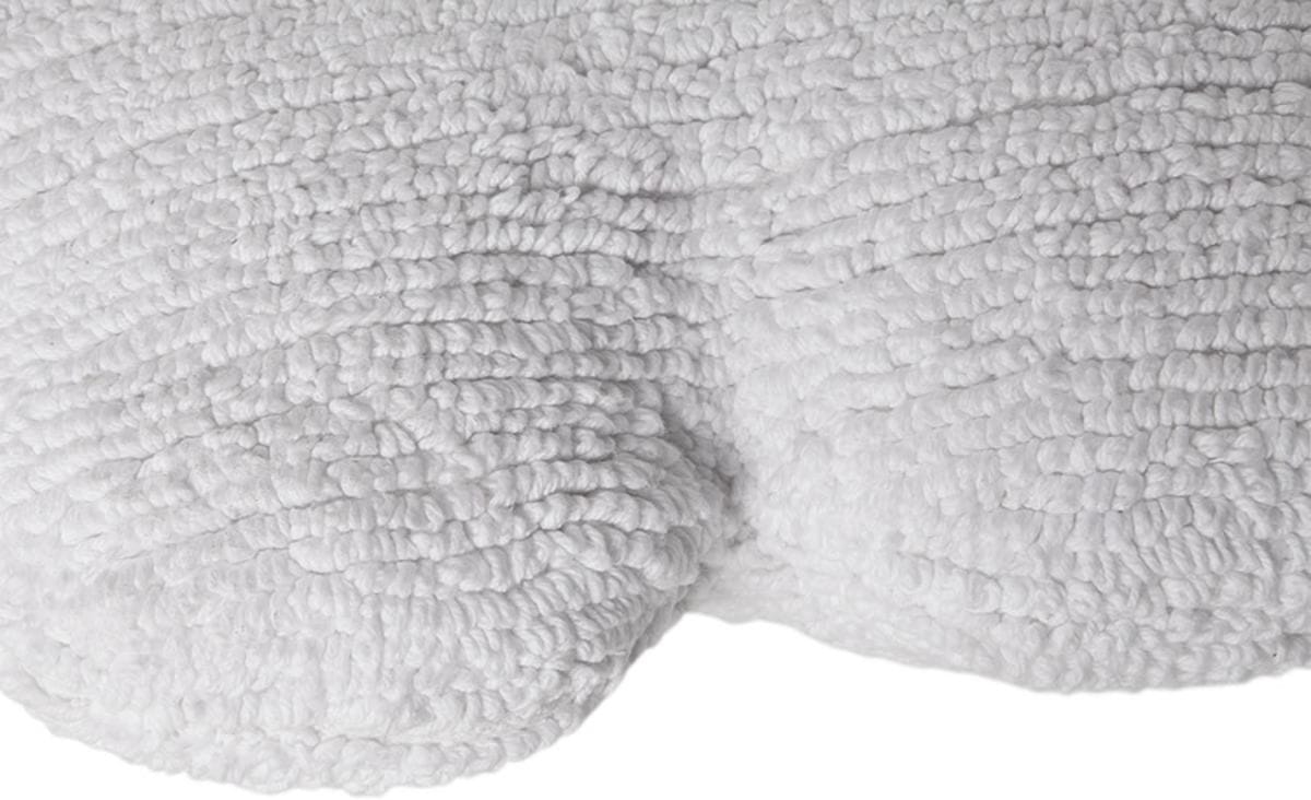 Lorena Canals Cloud Cushion - White (1'8" x 1'4") - SC-CL-WH