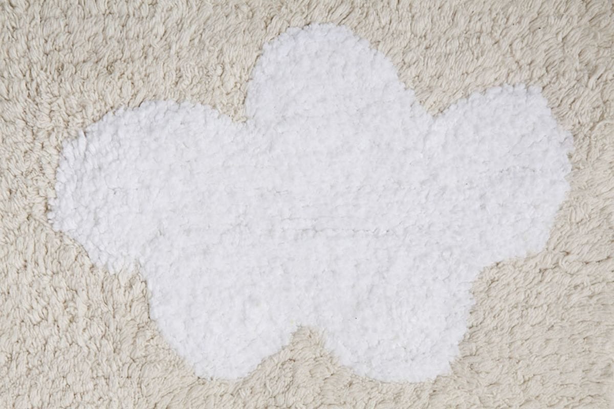 Lorena Canals Clouds Rug - Beige (4' x 5' 3") - C-08888