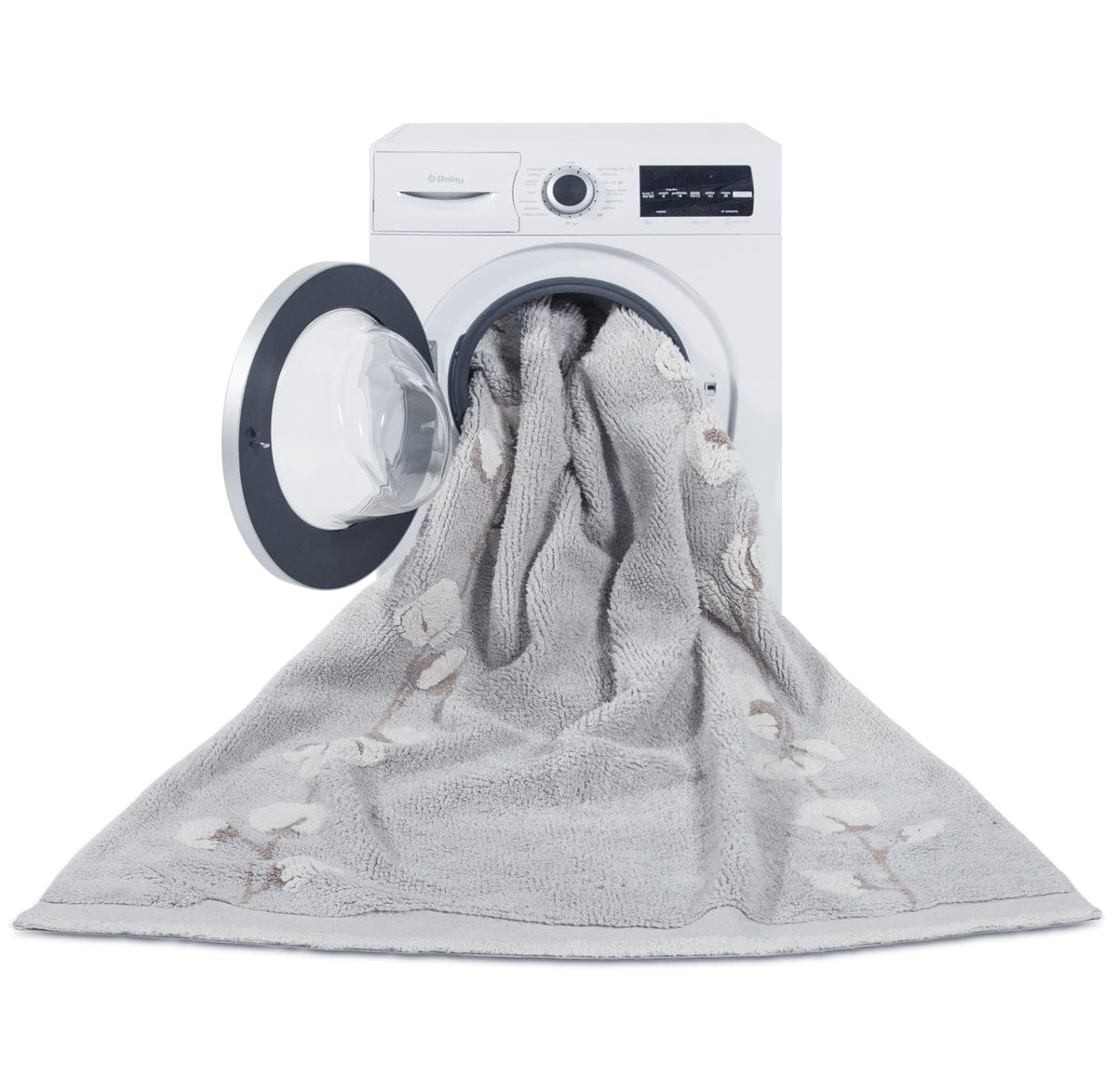 Lorena Canals Cotton Bolls Rug (5'7" x 4') - C-COT-BOLLS