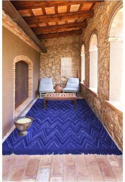 Lorena Canals Earth Rug - Alaska Blue (5'7" x 8') - C-EARTH-ABL