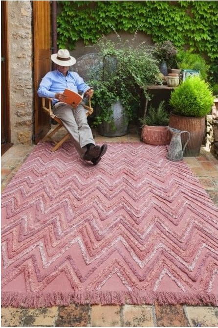 Lorena Canals Earth Rug - Canyon Rose (5'7" x 8') - C-EARTH-CANR