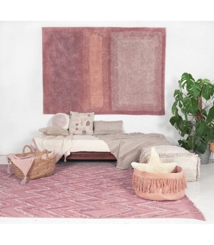 Lorena Canals Earth Rug - Canyon Rose (5'7" x 8') - C-EARTH-CANR