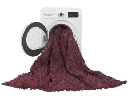 Lorena Canals Earth Rug - Savannah Red (5'7" x 8') - C-EARTH-SAVR