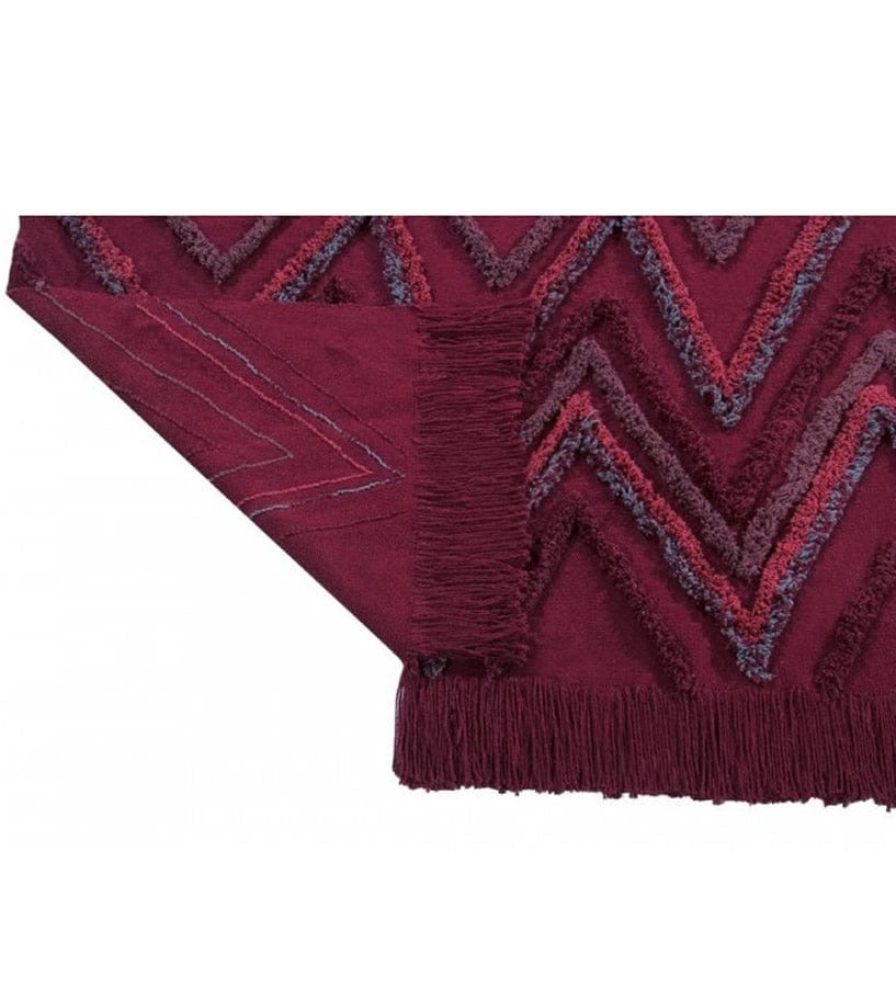 Lorena Canals Earth Rug - Savannah Red (5'7" x 8') - C-EARTH-SAVR