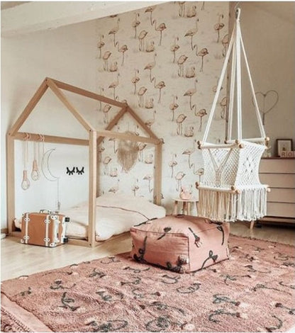 Lorena Canals English Garden Rug - Ash Rose (7'x 4'7") - C-GARDEN-ASH