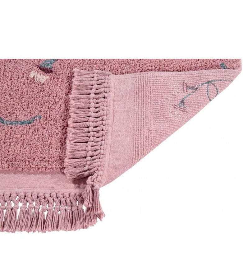 Lorena Canals English Garden Rug - Ash Rose (7'x 4'7") - C-GARDEN-ASH