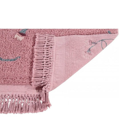 Lorena Canals English Garden Rug - Ash Rose (7'x 4'7") - C-GARDEN-ASH