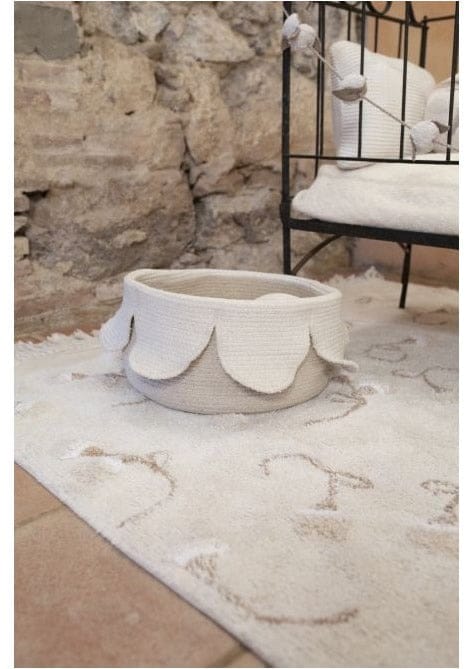 Lorena Canals English Garden Rug - Ivory (7'x 4'7") - C-GARDEN-IVO