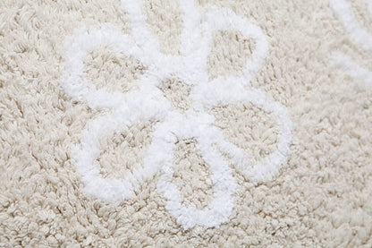 Lorena Canals Farm Rug - Beige (4' x 5' 3") - C-88808