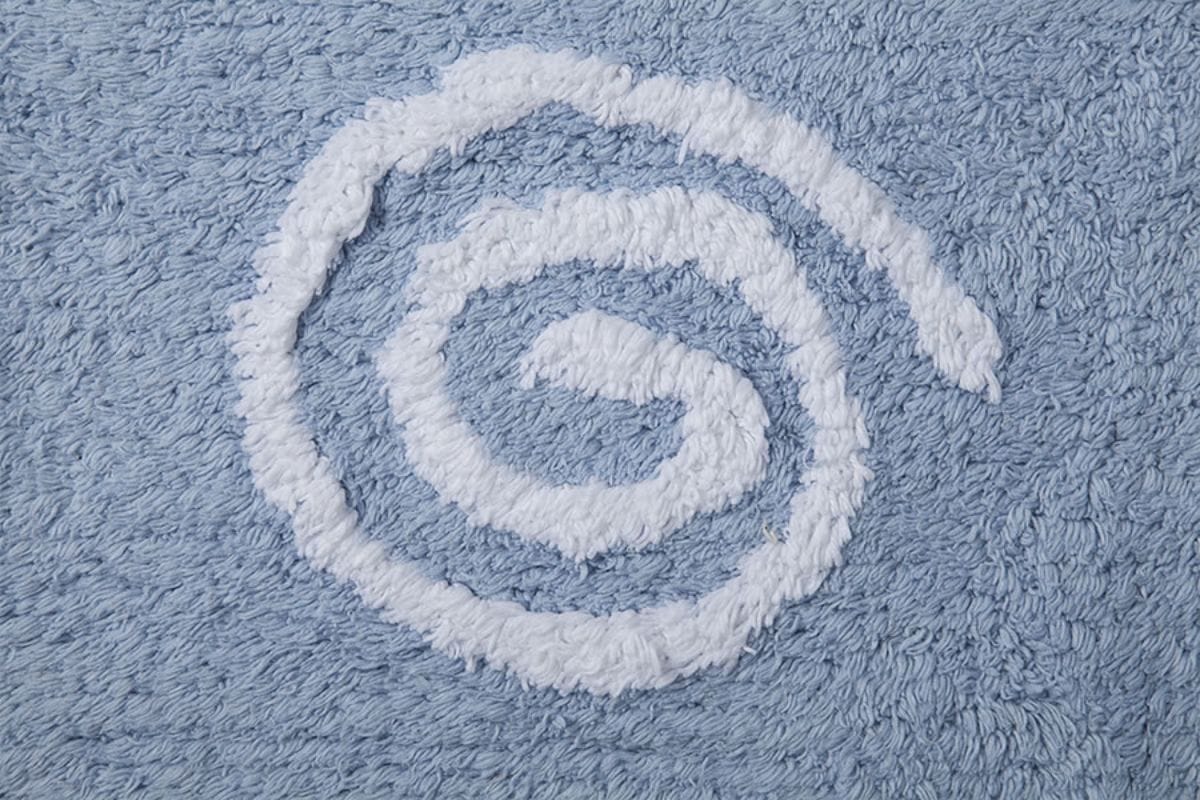 Lorena Canals Farm Rug - Blue (4' x 5' 3") - C-88802