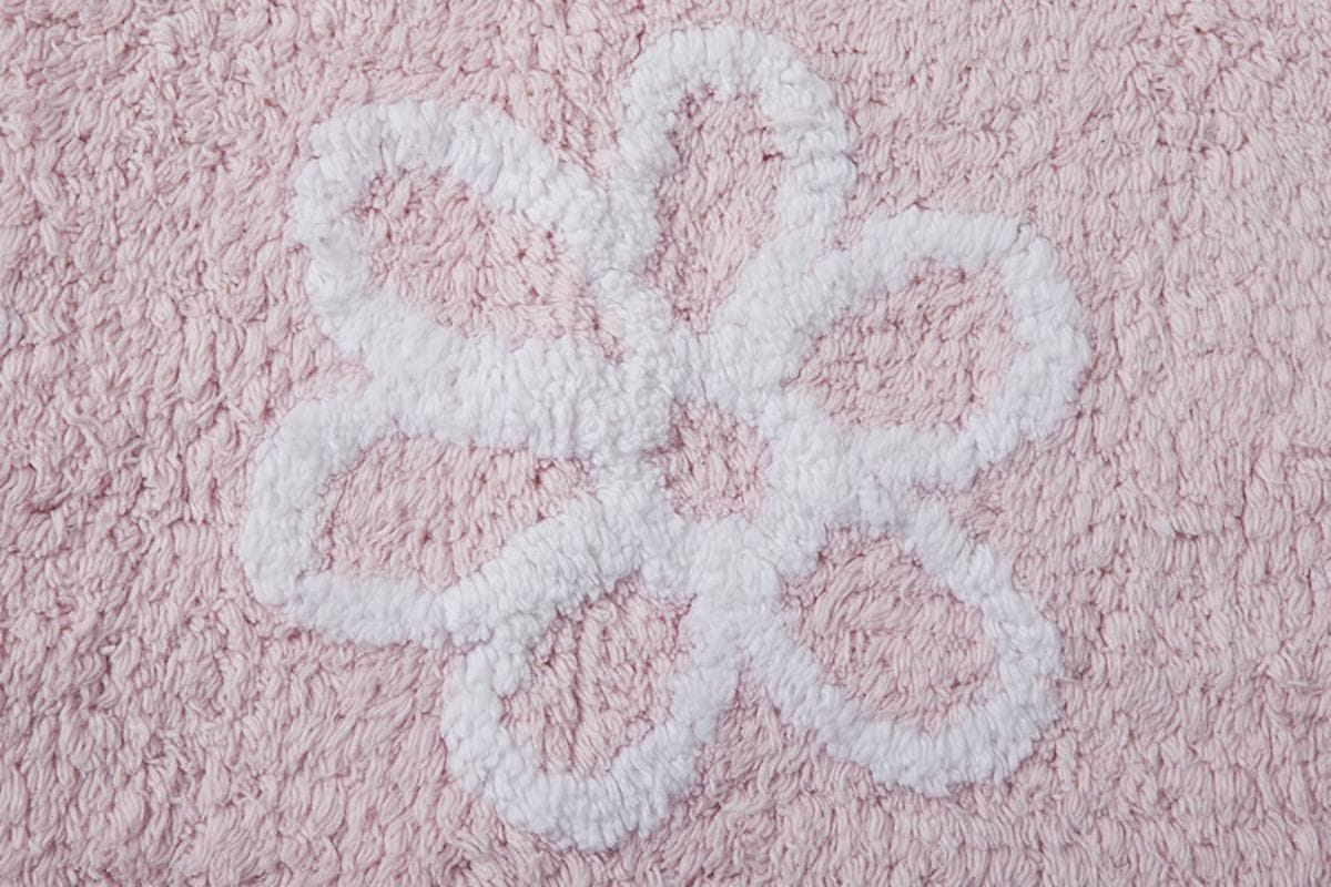 Lorena Canals Farm Rug - Pink (4' x 5' 3") - C-88801