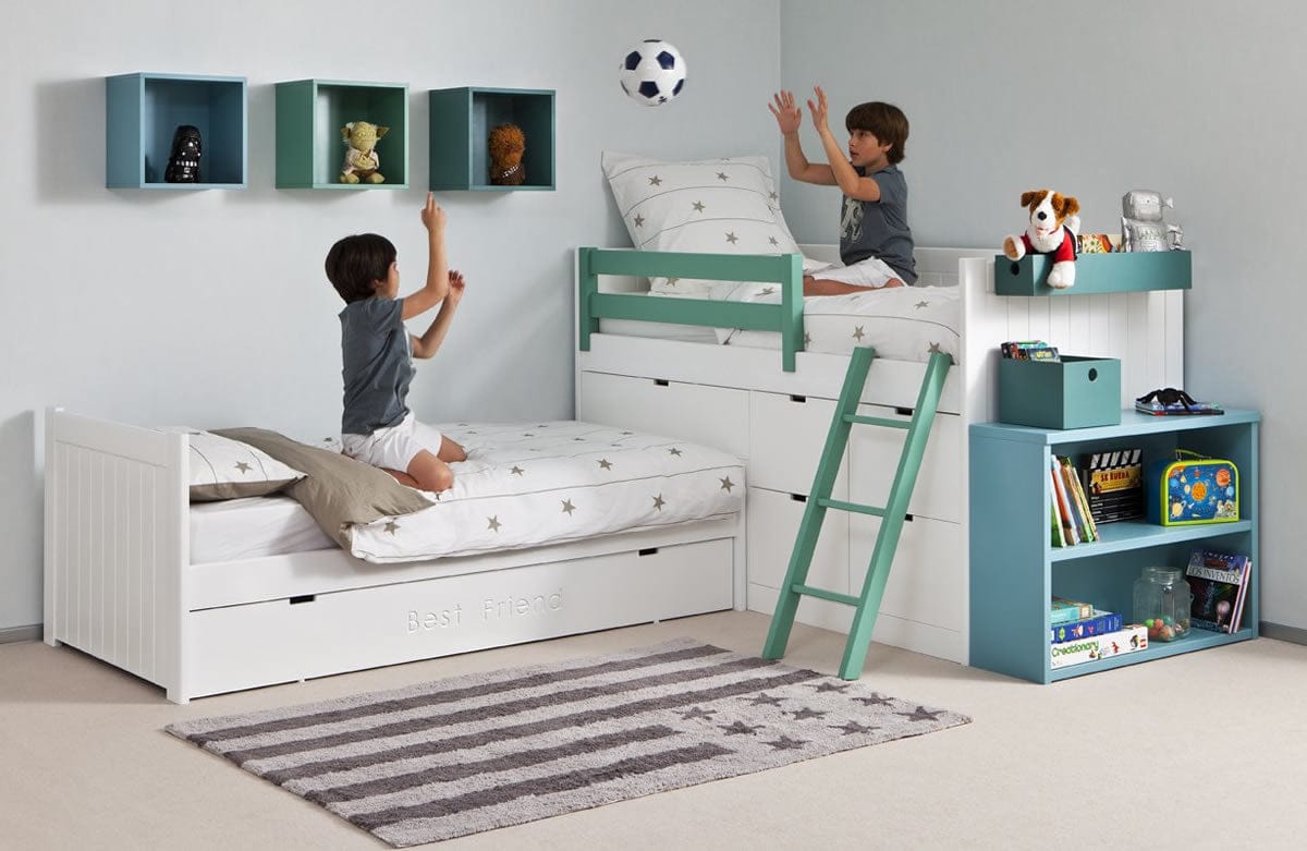 Lorena Canals Flag Rug, USA - Grey (4' x 5' 3") - C-FA-GG