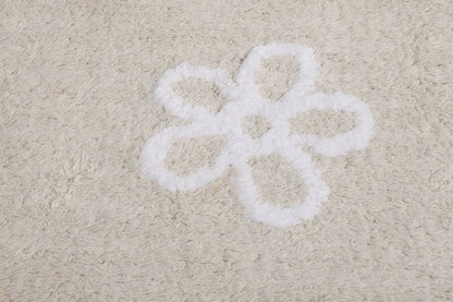 Lorena Canals Flowers Rug - Beige (4' x 5' 3") - C-FL-8