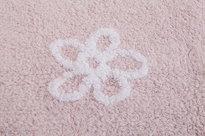 Lorena Canals Flowers Rug - Pink (4' x 5' 3") - C-FL-1