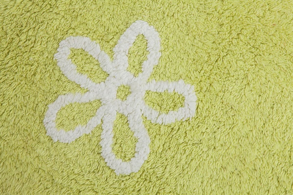 Lorena Canals Flowers Rug - Pistachio (4' x 5' 3") - C-FL-6