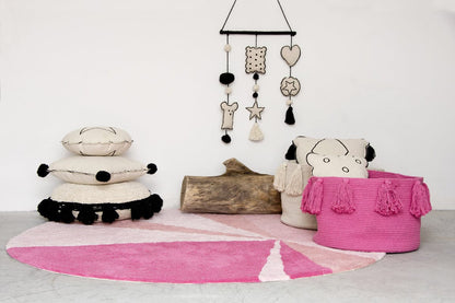 Lorena Canals Geometric Rug - Pink (5'3'') - C-GEO-PK