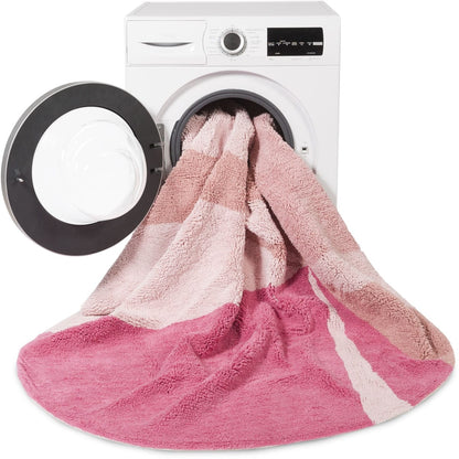 Lorena Canals Geometric Rug - Pink (5'3'') - C-GEO-PK