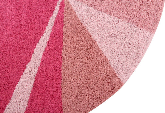 Lorena Canals Geometric Rug - Pink (5'3'') - C-GEO-PK