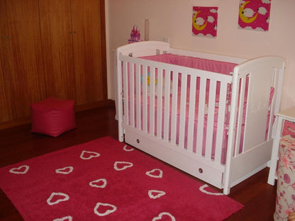 Lorena Canals Hearts Rug - Fucshia (4' x 5' 3") - C-COR-00