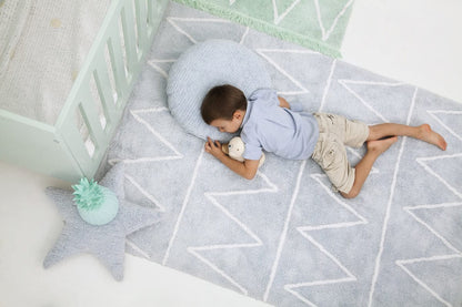 Lorena Canals Hippy Rug - Soft Blue (4' x 5' 3") - C-HY-B