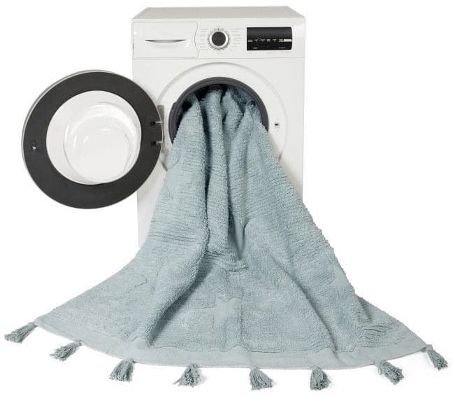 Lorena Canals Hippy Stars Rug - Aqua Blue (4'x 5'9") - C-HI-ST-AQUA