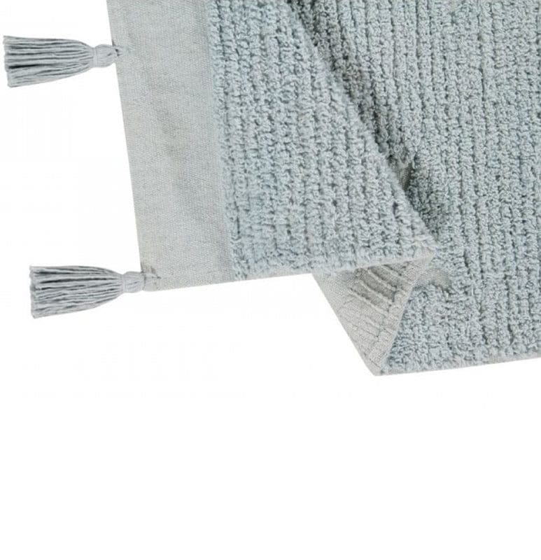 Lorena Canals Hippy Stars Rug - Aqua Blue (4'x 5'9") - C-HI-ST-AQUA