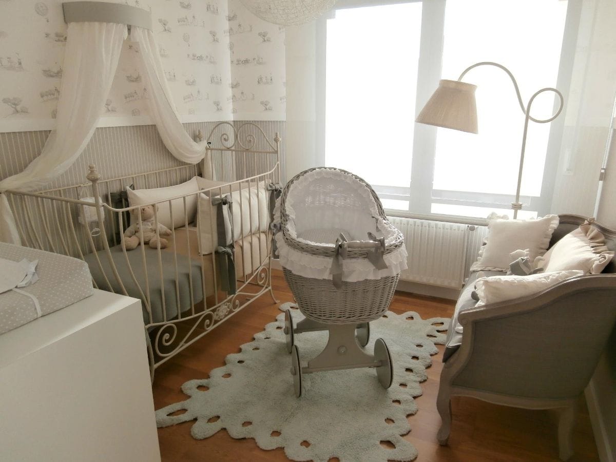 Lorena Canals Lace Rug - Ice (4' x 5' 3") - C-00000