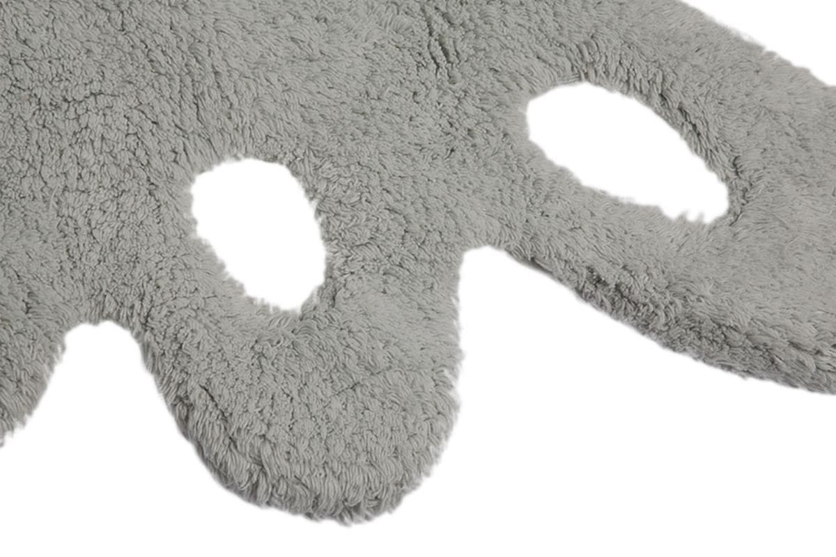 Lorena Canals Lace Rug - Ice (4' x 5' 3") - C-00000