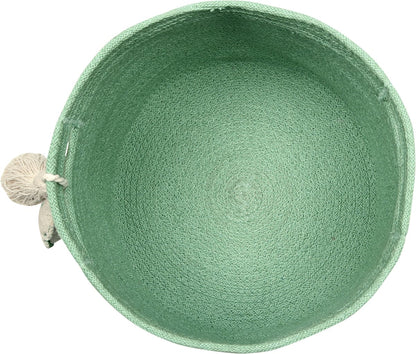 Lorena Canals Leaf Basket - Green - BSK-LEAF-GR