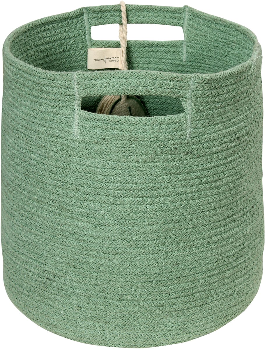 Lorena Canals Leaf Basket - Green - BSK-LEAF-GR