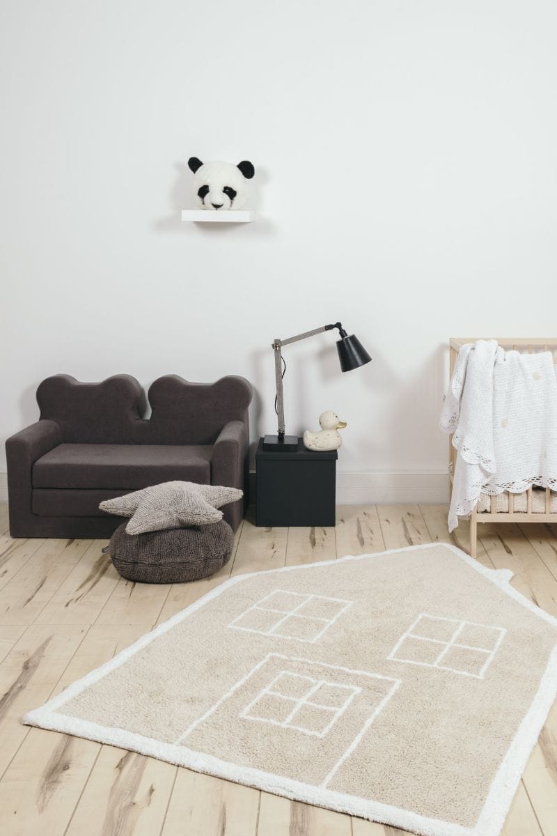 Lorena Canals Little House Silhouette Rug - Day (4' x 5' 3") - C-CASITA