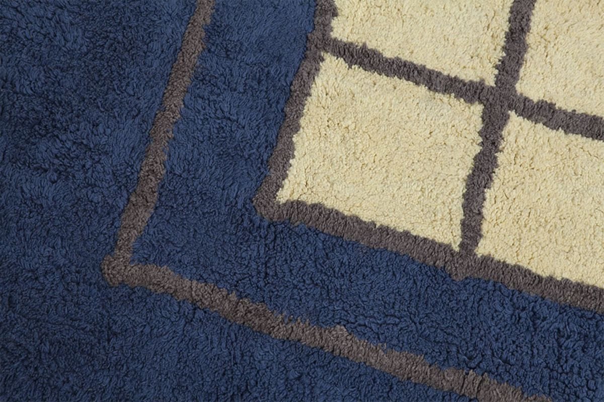 Lorena Canals Little House Silhouette Rug - Night (4' x 5' 3") - C-CASITA-NIGHT