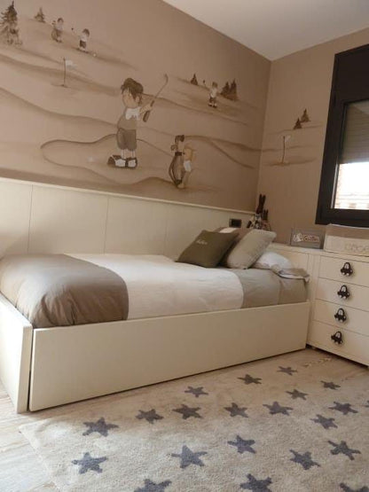 Lorena Canals Messy Stars Rug - Dark Grey (4' x 5' 3") - C-L-SG