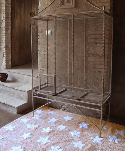 Lorena Canals Messy Stars Rug - Nude/White (4' x 5' 3") - C-N-MSW