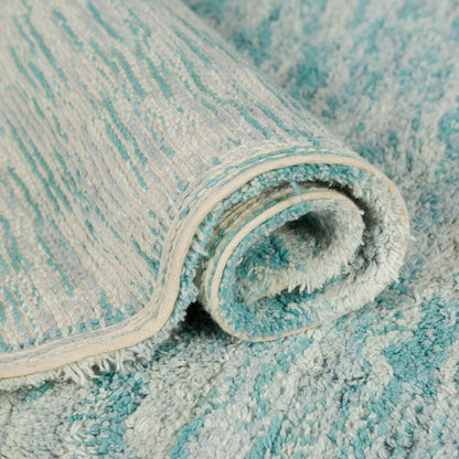 Lorena Canals Mix Rug, Daksh - Emerald Green (3' x 5' 3") - C-MIX-S-DAKSH